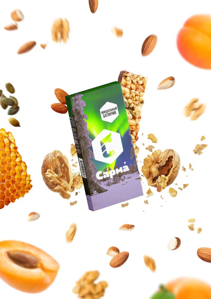 САРМА - Batonik migdałowy (120g)
