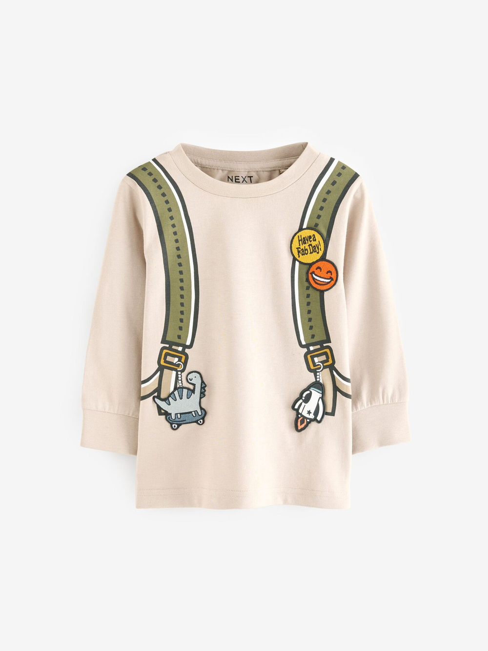 Футболка для мальчика Next N21-511, Бежевый