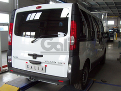 Оцинкованный фаркоп на Nissan Primastar 2002-2014, Opel Vivaro 2002-2014, Renault Trafic 2002-2014 (без электрики), Galia N048C