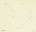 Электрическая варочная панель Meferi MIH604BG POWER