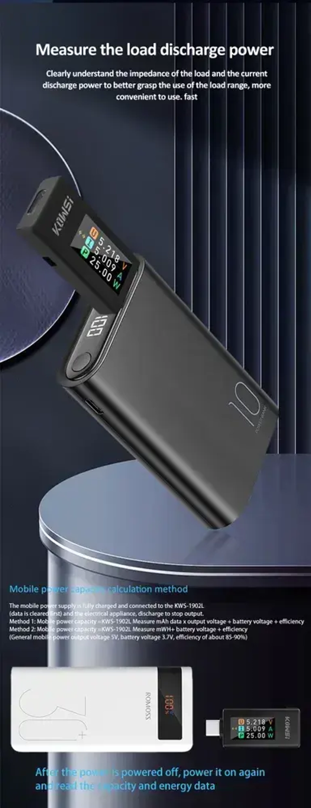 многофункциональный USB-тестер 30 в, вольтметр, Напряжение/Сила тока/Емкости аккумулятора порта тестер