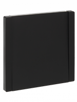 FORTE&PIANO Выключатель 1-клавишный 10А FP101 черный IEK