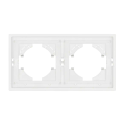 Рамка пластиковая FRM-TENDO-SFPL-2-WH (Arlight, -) 054649
