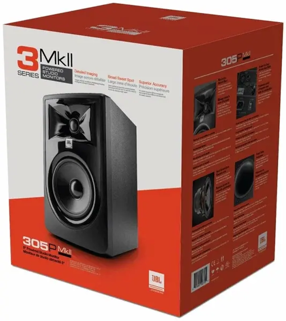 Фронтальные колонки JBL 305P MkII (q)