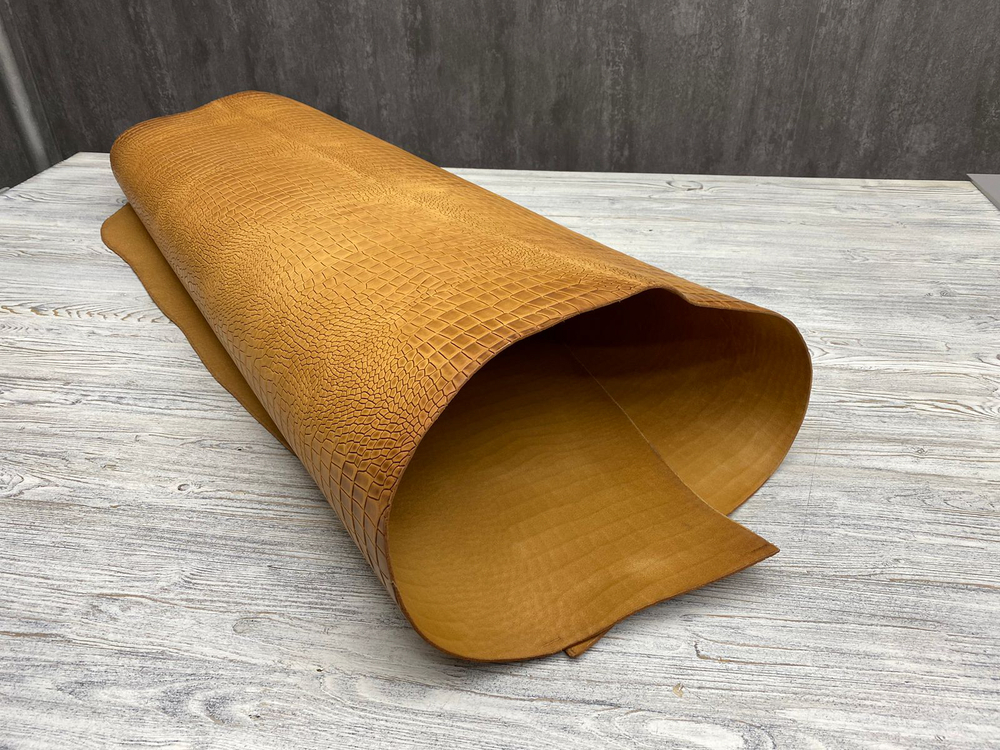 Ременная кожа Tucson Tan (3,5+ мм), цв. Натуральный