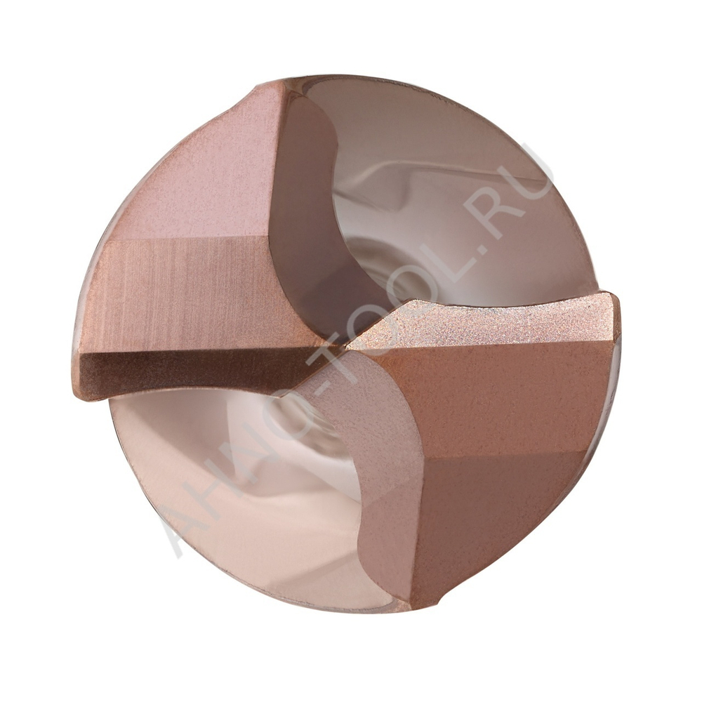 Сверло 15.8мм монолитное твердосплавное 8D без подвода СОЖ. SP-X800081580 VHM AHNO