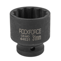 Головка ударная 31мм 12гр. 1/2'' RockForce RF-44831