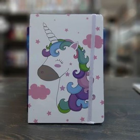 Блокнот А5 Единороги с рисунком
