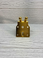 Ножки для мебели золото 15 см  4 штуки