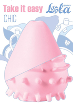 Нежно-розовый мастурбатор Chic
