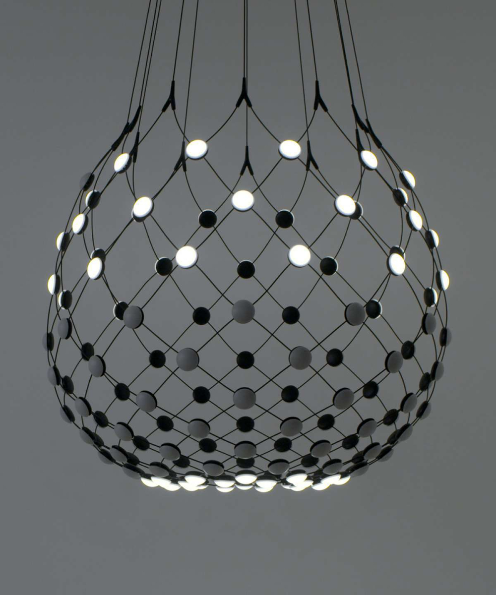 Подвесной дизайнерский светильник  Mesh by Luce Plan D80