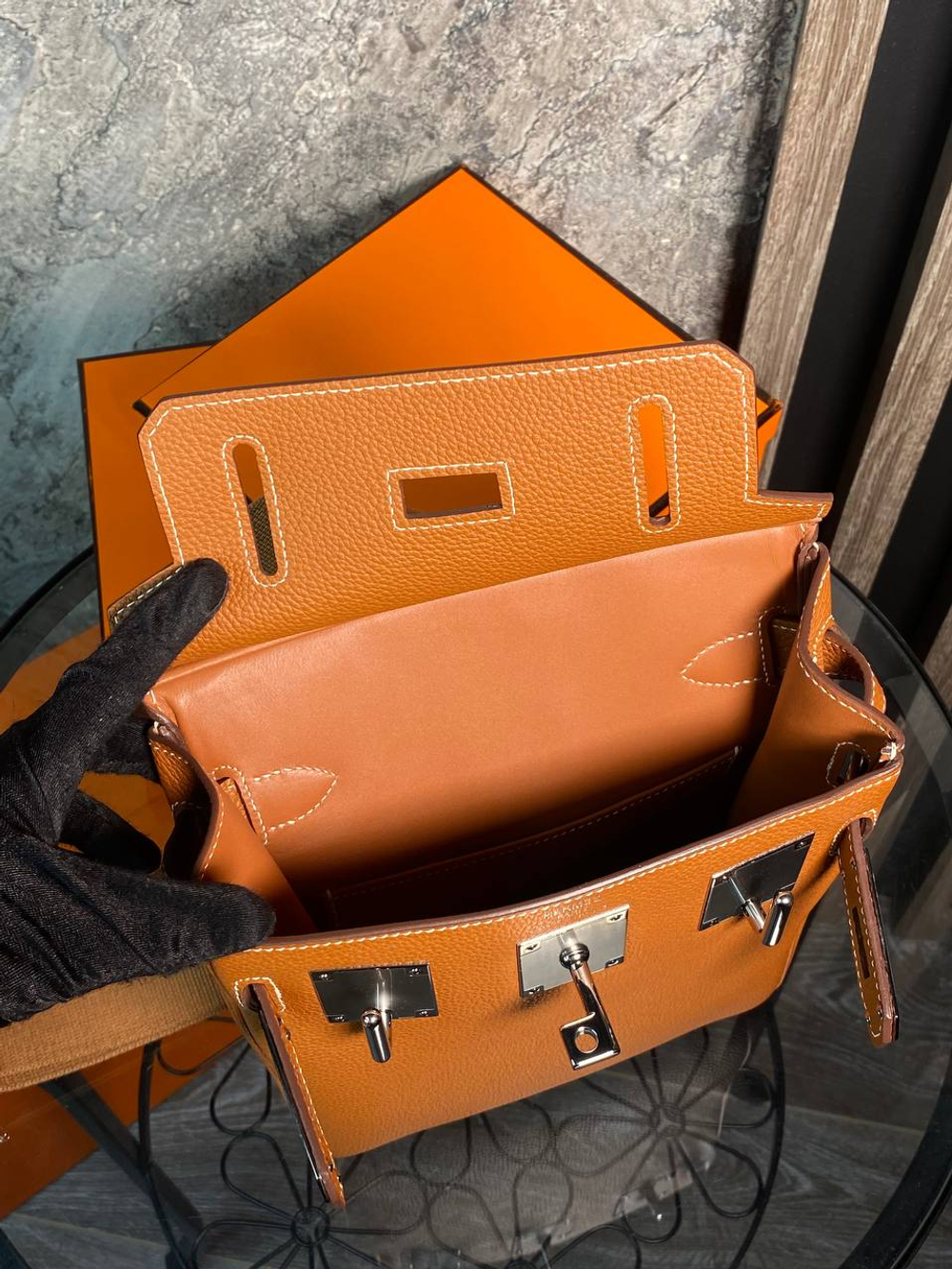 Сумка-мессенджер Hermes