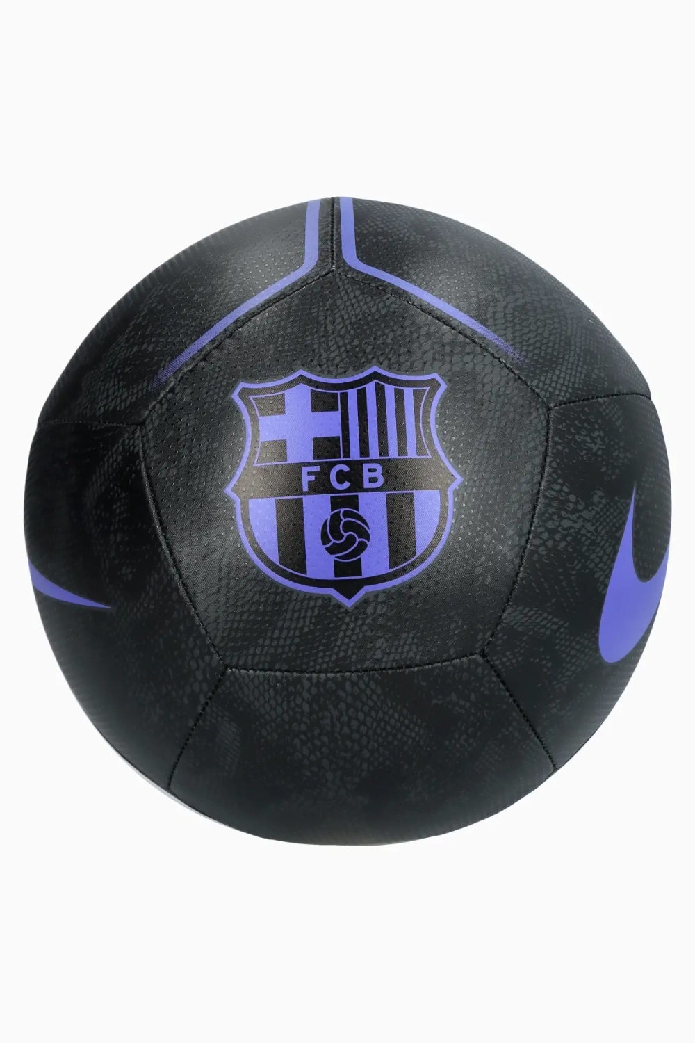 Футбольный мяч Nike FC Barcelona 25/26 Pitch размер 5 - черный
