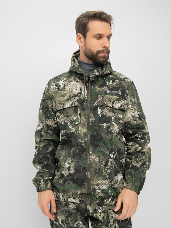 Костюм летний Стрелок ткань Сорочка цвет Зеленый питон