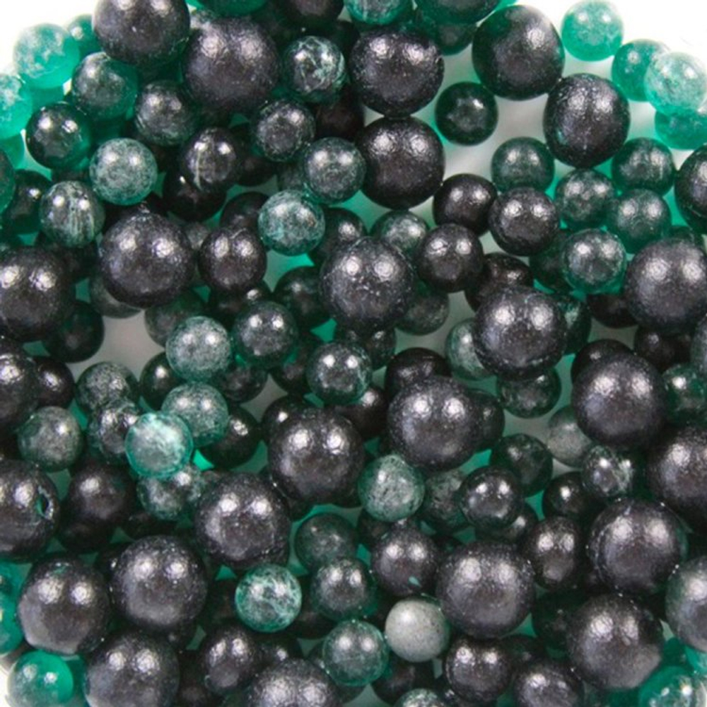 PRIME Грунт стеклянный зеленый 3-6 мм, 1 кг