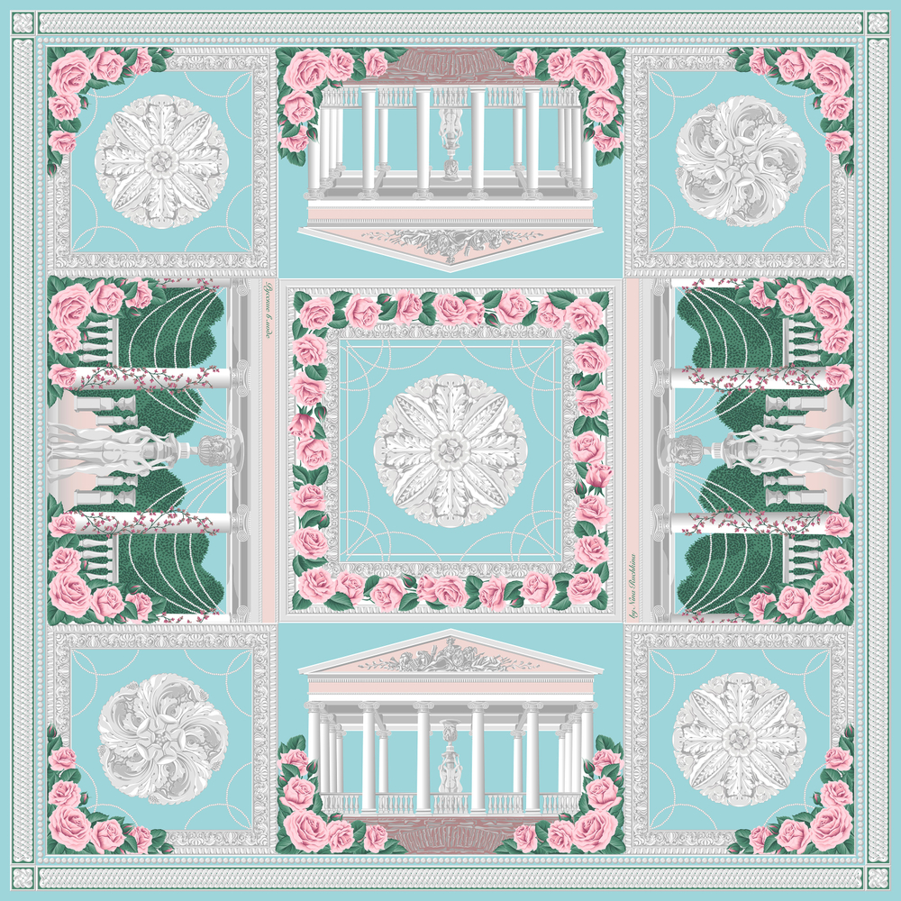 Платок «Три грации»