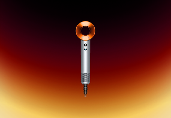 Фен Dyson Supersonic HD08 (Яркий никель/Медный)