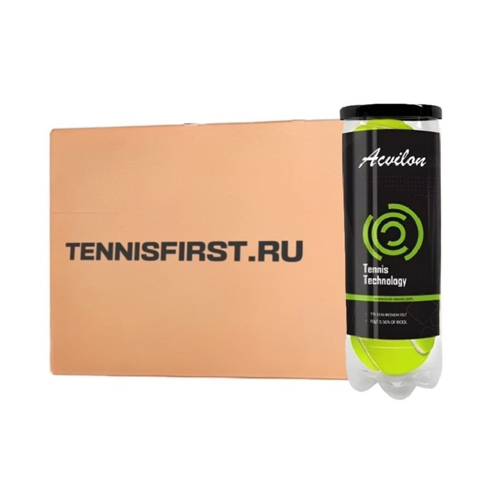 Мячи для тенниса для всех покрытий TENNIS TEHNOLOGY ACVILON