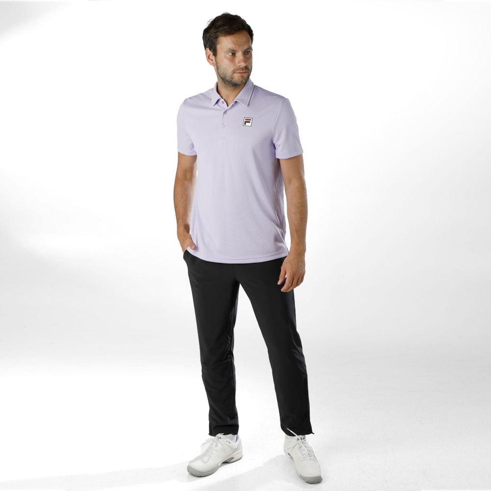 Мужские теннисные штаны Fila Pro 3 Training Pants Men - Black, Dark Grey