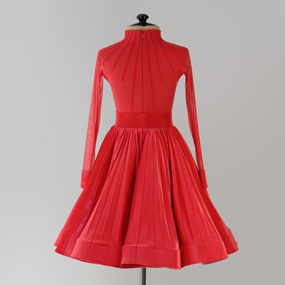 платье гофре