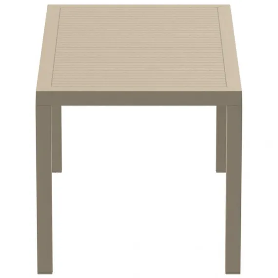 Пластиковый стол Ares 140х80 бежевый