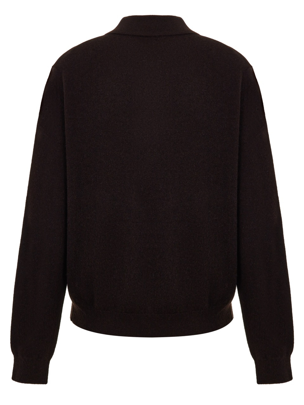 Поло шоколадного цвета