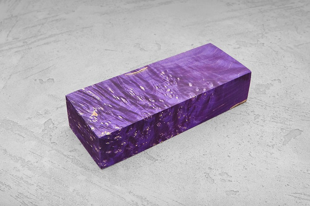 Кап клёна стабилизированный одноцветный Т7