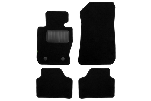 Коврики в салон для BMW X1 E84 АКПП 2009-2012, 2012-2015, внедорожник , 4 шт. (текстиль) KLEVER02051501210KH