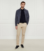 Кожаные монки GARY BOSS BLACK - темно-синий(50529271)