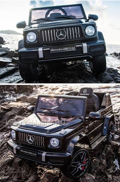 Детский электромобиль Mercedes-Benz AMG-G 63, HL-2888, черный