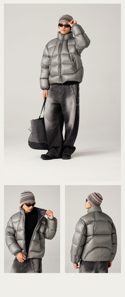 Пуховик Nothomme Blue MICROFT Lightweight Water-Resistant Down Jacket for Men