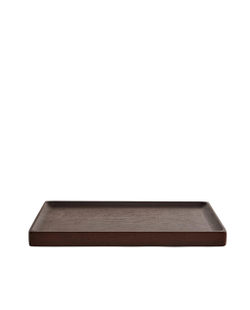 Zara Home Поднос из дерева, цвет коричневый, 20 см