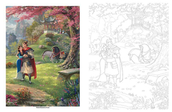 Disney Dreams Thomas Kinkade Disney Princess. Coloring Book
