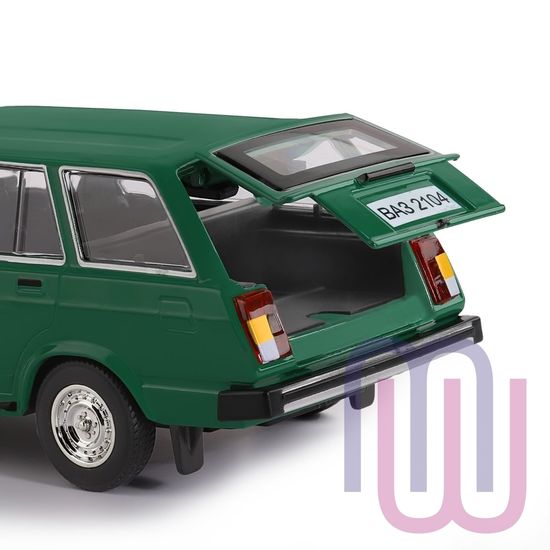 МОДЕЛЬ МАШИНЫ 1/24 ВАЗ 2104 ЗЕЛЕНЫЙ