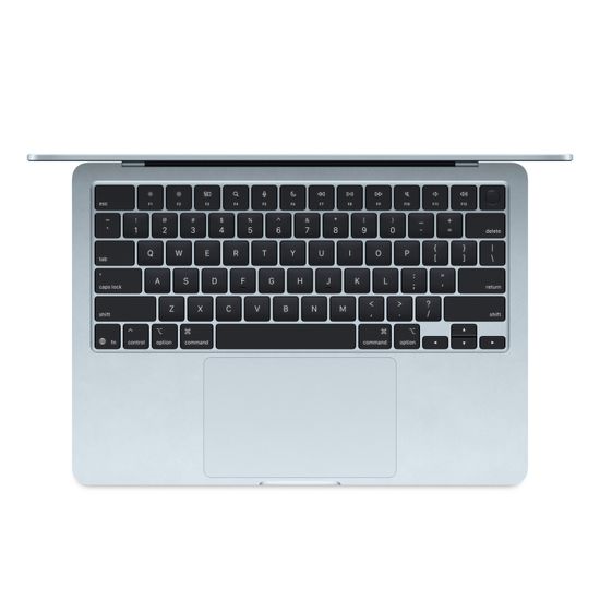 Apple MacBook Air 13" (M4, 10C CPU/10C GPU, 2025), 24 ГБ, 1 ТБ SSD, «небесно-голубой»