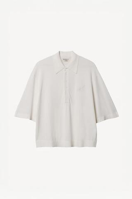 ZARA X WILLY CHAVARRIA ТРИКОТАЖНОЕ ПОЛО, ЭКРЮ