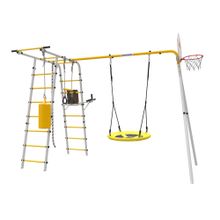 ROMANA Спорт Плюс 2 (желтый/серый) (с качелями гнездо)