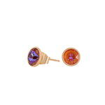 Серьги-пусеты Fiore Luna Orange Glow Delite SWE298 OGD RG