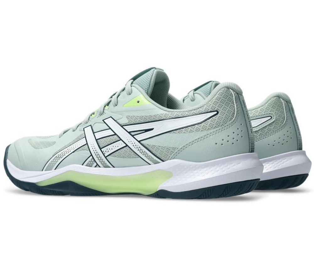 Мужские кроссовки для бадминтона/сквоша Asics Gel-Tactic 13 - lichen rock/white