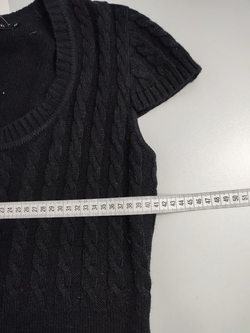 Платье Incity черное с коротким рукавом 46 размер