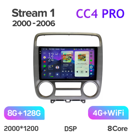 Teyes CC4 Pro 9" для Honda Stream 1 2000-2006