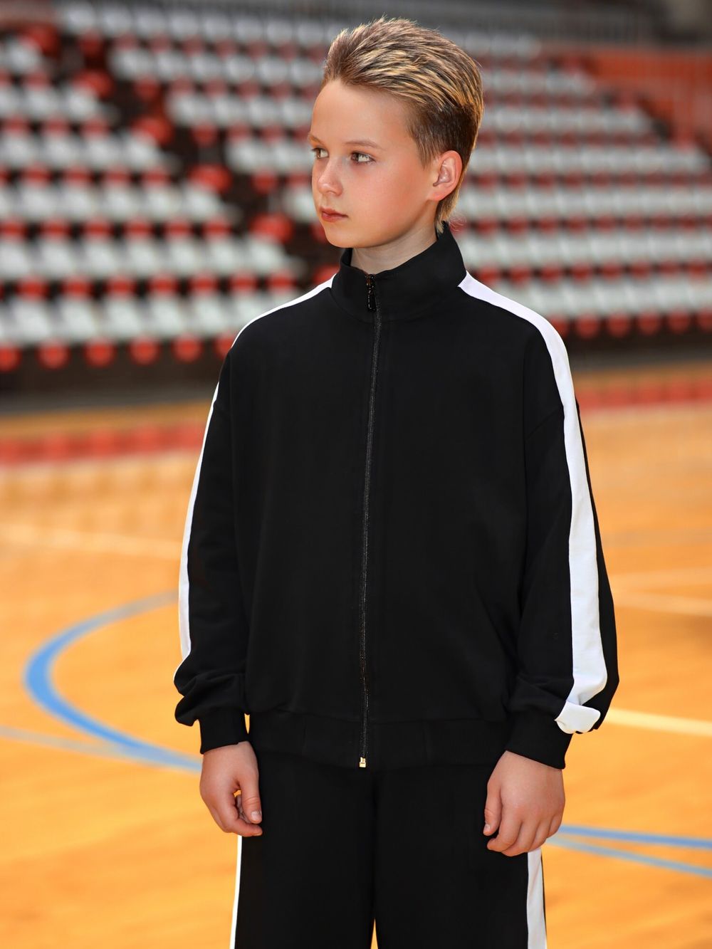 Костюм для мальчика Успех-2 Виотекс ЧЁРНЫЙ