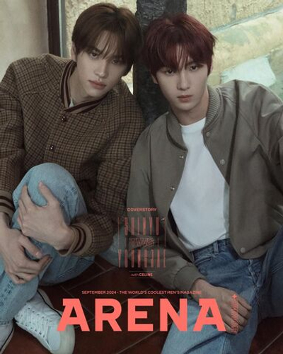 публикация ARENA HOMME - 2024.09 TWS SHINYU & YOUNGJAE D Type
