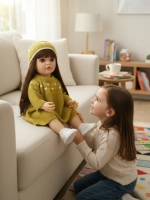 Говорящая интерактивная аниматронная кукла Оля реборн