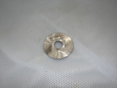 Фреза отрезная дисковая по металлу 80х1.2х22мм. z=48 11Р3АМ3Ф2 СССР с фаской  без шпонки