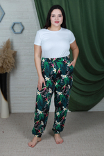 68900 Брюки женские домашние, микс (54/56)