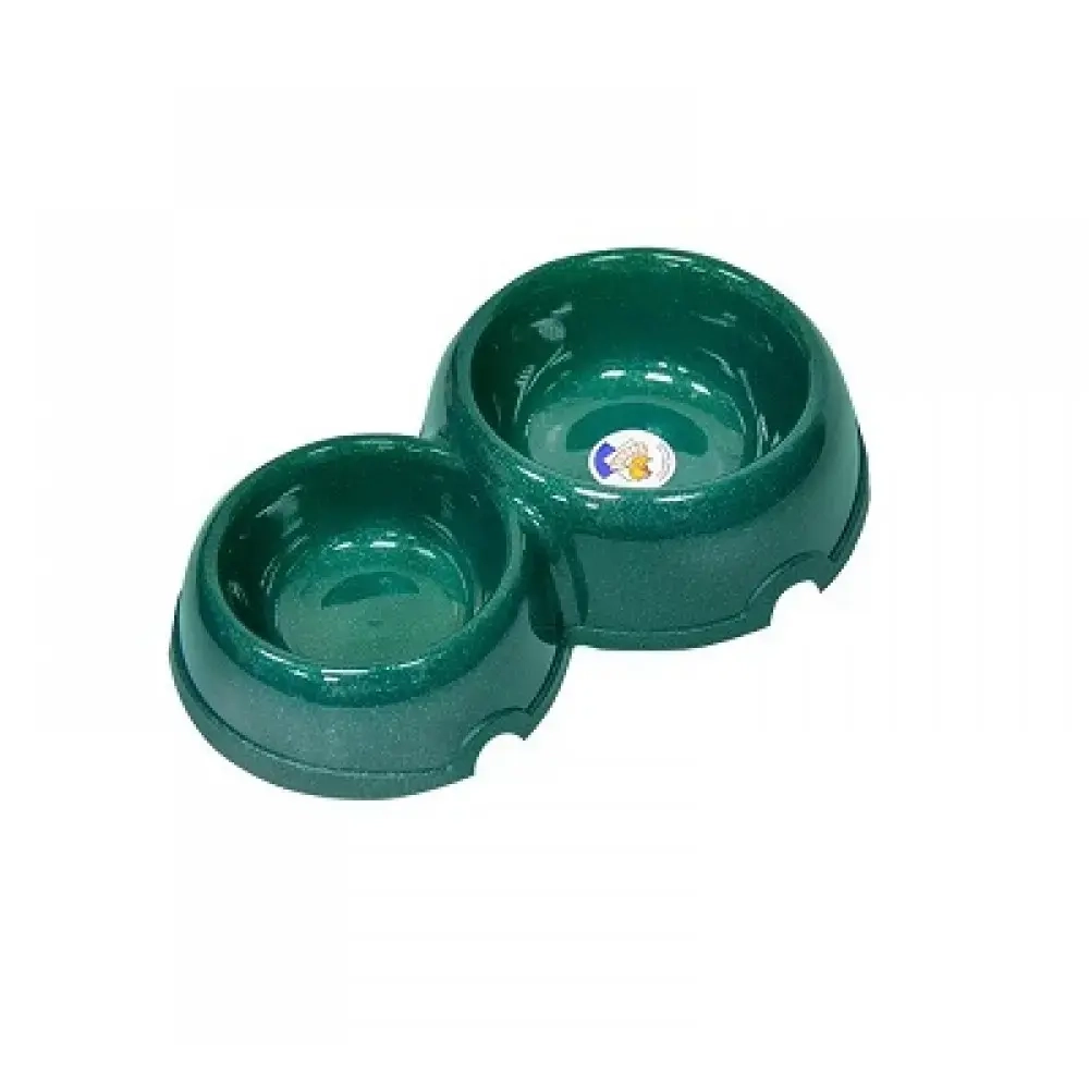 Миска для кошек двойная 150/250 Зооник