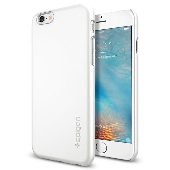 Spigen SGP Case Thin Fit for iPhone 6 / 6S Shimmery White SGP11594