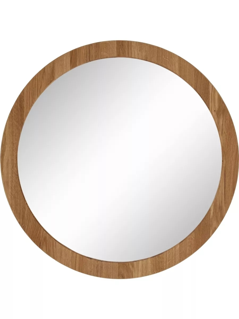 Зеркало круглое Миллиси 70х70 из массива дуба