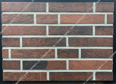 Westerwalder Klinker WK125 Rot, Urban 240x52x10 - Глазурованная фасадная плитка